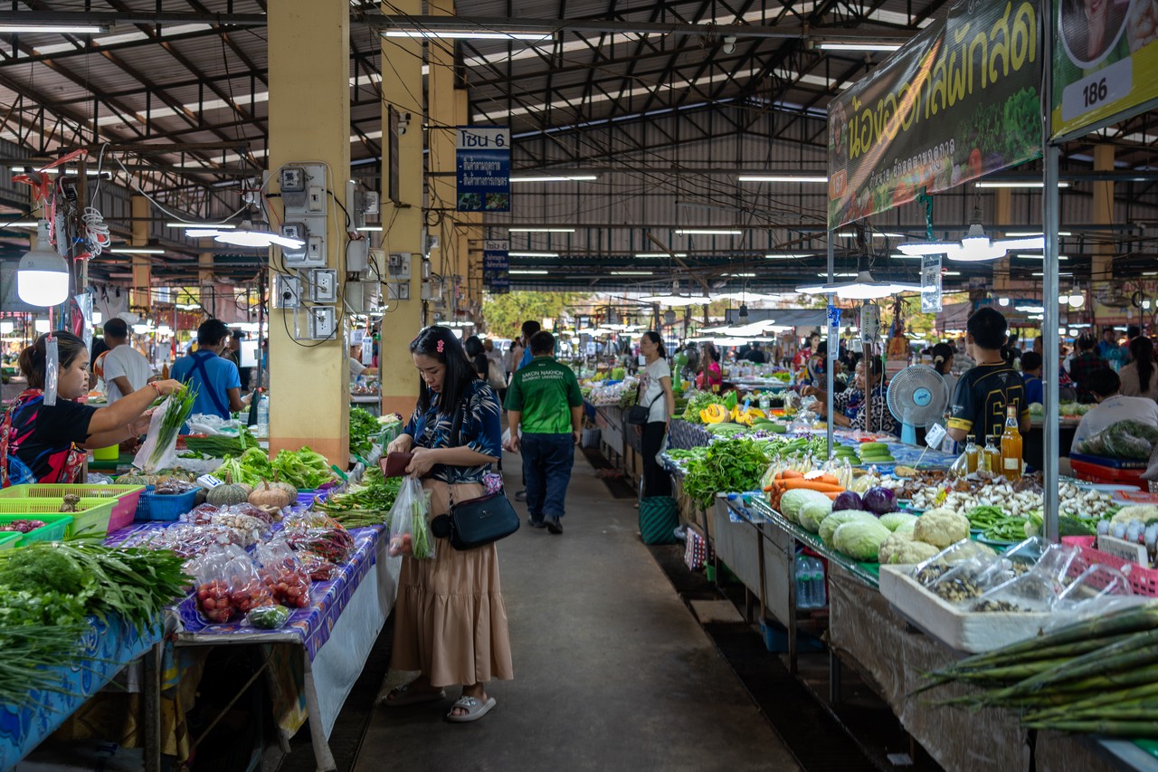 ตลาดสดเทศบาลนครสกลนคร (ตลาดบายพาส)
