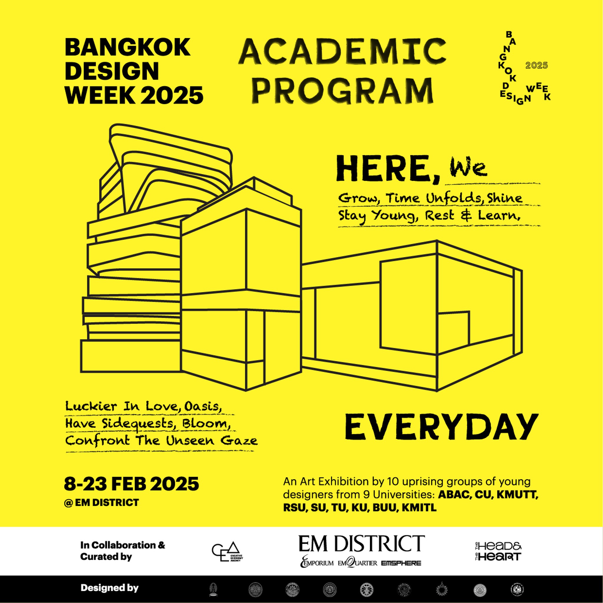 Academic Progam 2025: Here,_____________Everyday