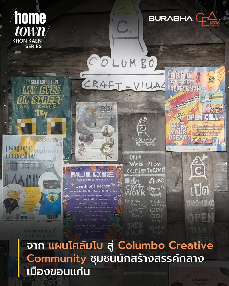จาก "แผนโคลัมโบ" สู่ "Columbo Creative Community"